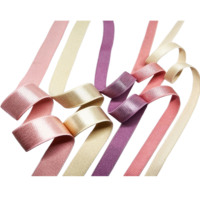 Sangle d'épaule rayée antidérapante personnalisée Dansky, en tissu brillant mat, picot, peluche, nylon tissé, élasthanne, satin, élastique pour soutien-gorge