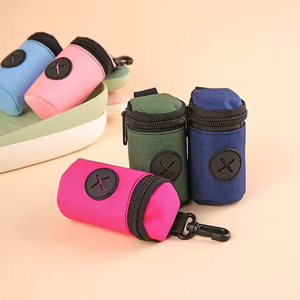 Venta al por mayor caliente de mascotas al aire libre perro bolsa de caca dispensador recolector de caca multicolor opcional personalizable - Product Image 2