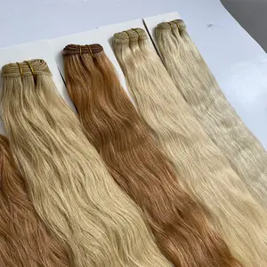 Capelli europei geniale trama di capelli invisibili doppio disegno capelli umani trama