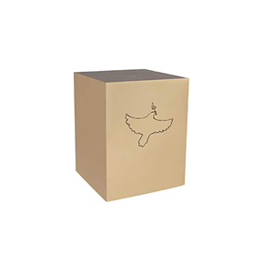 Urna de cremación de latón religioso cruzado de alta calidad, urnas de cenizas conmemorativas tradicionales cúbicas para ceremonias funerarias, cuidado de brasas humanas - Product Image 6