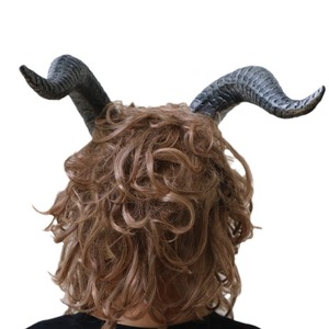 Máscara de Disfraz de Príncipe Monstruo de la Bella y la Bestia para Cosplay, Fiesta, Halloween, Carnaval, de Látex Natural - Product Image 6