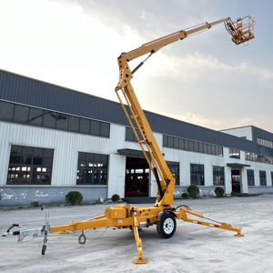 T-159 RST 24m Towable Cherry Picker Tow di belakang Trailer Cherry Picker Boom Spider Lift Platform kerja untuk dijual - Product Image 6