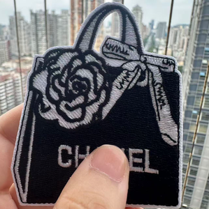 <span class=keywords><strong>Hot</strong></span> bán thời trang Son môi thêu sắt trên vá cho quần áo thời trang Mũ Jeans thiết kế các bản vá lỗi - Product Image 1