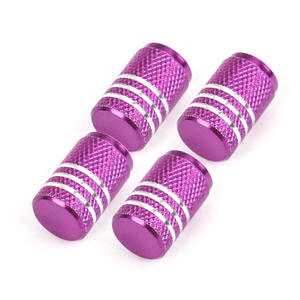 Capuchons de valve de pneu en aluminium Capuchon de tige de valve Cache-poussière pour voiture <span class=keywords><strong>moto</strong></span> - Product Image 2