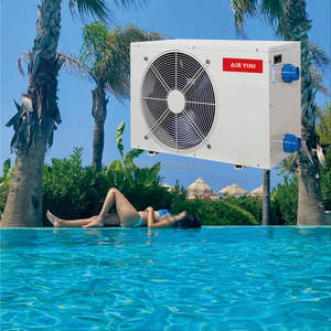 T3プールDCインバータヒートポンプR32ガスプール空気から給湯器PVCチタン熱交換器Panasoncコンプレッサーを使用 - Product Image 1