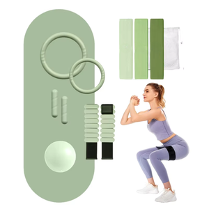 Nhà Máy Giá Biểu Tượng Tùy Chỉnh Silicone Quả Tạ Điện Vòng Yoga Mat Nhà Phòng Tập Thể Dục Tập Thể Dục Yoga Pilates Phụ Kiện Pilates Kit - Product Image 5