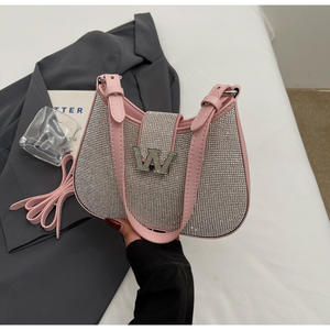 Mode luxe inspiré dames femme sac diamant clouté sac à main grande capacité travail bureau quotidien sac à bandoulière pour les femmes - Product Image 2