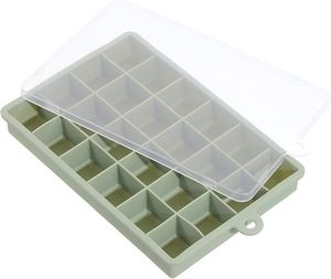 Moule à glaçons carrés en silicone à 24 cavités, sans BPA, flexible, facile à démouler, avec trou de suspension pour la maison, la cuisine, les boissons, OEM - Product Image 6