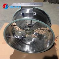 Ventilateur d'extraction de circulation d'air suspendu de 400/500/600 mm (16 pouces, 20 pouces, 24 pouces) pour serre, élevage de volailles, poulets
