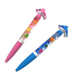 Bolígrafo de punta fina con diseño de pez payaso, tinta líquida de 0.5mm, tinta azul/negra, no borrable, recuerdo para niños, bolígrafos promocionales de regalo - Product Image 5