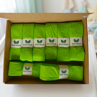 Recharges de poubelle à couches extra longues compatibles avec Twist & Click Simplee Tec sac de recharge pour casier à litière