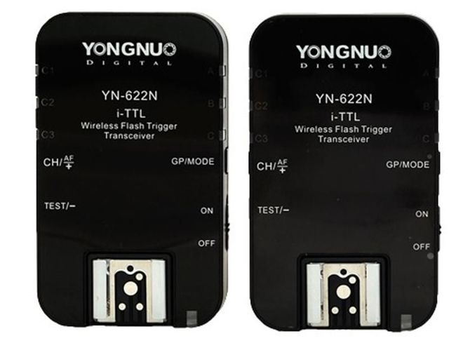 YongNuo YN-622N Wireless TTL Flash Trigger for Nikon D7500 D3400 D5500 D850
