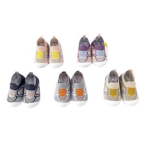 Sepatu kasual bayi, sneaker bernafas bayi balita kaus kaki sepatu kasual untuk berjalan sepatu bayi - Product Image 5