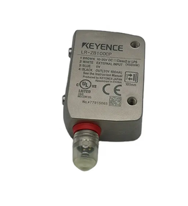 เซ็นเซอร์เลเซอร์ CMOS แบบรวมในตัว Lr-zb100cn รูปทรงสี่เหลี่ยมพร้อมขั้วต่อ ระยะตรวจจับ 100 มม. เอาต์พุต NPN 10-30vdc แรงดันต่ำ - Product Image 1