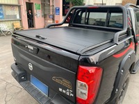 Accessoires Ute Camion Lit Plateau Rétractable Couvercle Rouleau Arrière Main Arrière Manuel Pick Up Tonneau Couverture Pour Hulix F150 NP300
