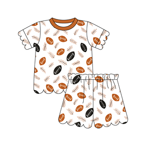 ชุดนอนเด็กอ่อนทำจากใยไผ่ออร์แกนิคแบบขายส่ง ชุดนอนเด็กเล็กชายกระโปรงบาน ชุดนอนเด็ก 2 ชิ้น ชุดเสื้อผ้าเด็กผู้หญิง - Product Image 2