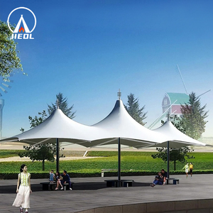 Nhà cung cấp đáng tin cậy độ bền kéo màng cấu trúc cho khu vực công cộng xe đổ cho Nam Mỹ - Product Image 2