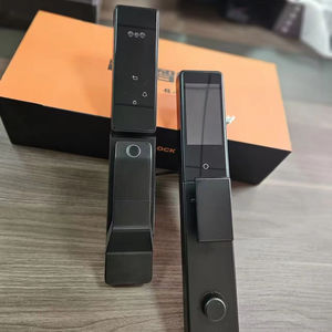 Serrure de porte intelligente biométrique automatique EIYSIE Tuya avec carte RFID IC, application Wifi, combinaison, reconnaissance faciale 3D, empreintes digitales - Product Image 5