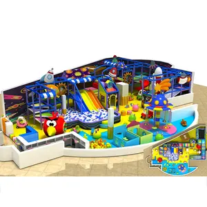 Jungle Theme Indoor Playground Equipment Spongebob Design Kids Indoor Soft Play Area