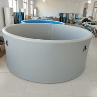 Anpassbare, verdickte aufblasbare Sofa-Schwimmbäder in Übergröße mit Drop-Stitch-Technologie, faltbar, 3m, 4m, 5m Durchmesser, für Familien und den Garten