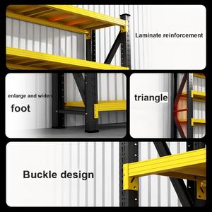 <span class=keywords><strong>Étagère</strong></span> industrielle robuste à 5 niveaux en acier, protégée contre la corrosion, certifiée CE, design réglable pour entrepôt et usine - Product Image 3
