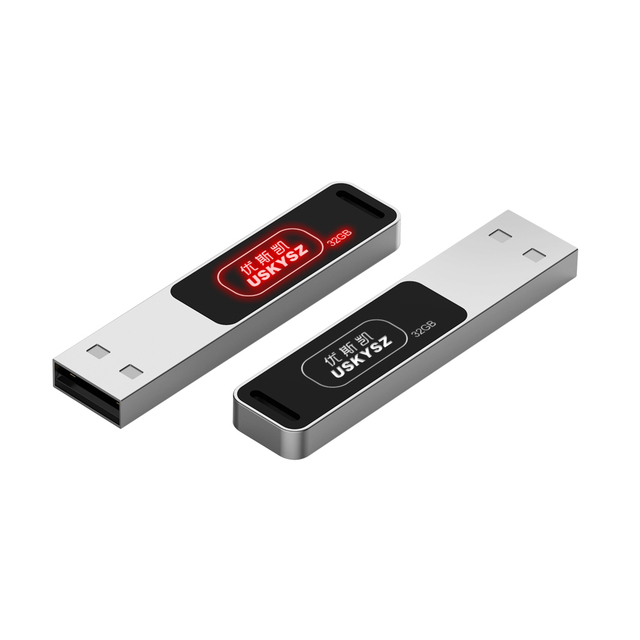 Customized Factory Direct Sale USB2.0 3.0 Silver Gun Metal USB Flash Drives Durable High Speed Memoria Flash Usb