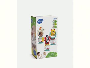 Vente en gros 2 en 1 jouet à mâcher pour bébé animal rotatif éducatif précoce hochets de dentition salle à manger jouets de <span class=keywords><strong>chaise</strong></span> <span class=keywords><strong>haute</strong></span> - Product Image 5