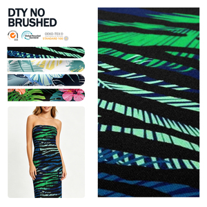 Tissu en Soie de Lait DTY Tricoté Sans Brossage Personnalisé Professionnel pour Leggings - Product Image 1