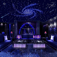 Panneaux acoustiques modernes MJ MASTER ACOUSTIC Starry Sky, panneaux d'isolation acoustique pour murs, panneaux de plafond pour salle de bain, insonorisation