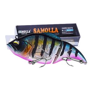 Nouveau leurre bimoule articulé 75mm 13g à descente lente pour la pêche en <span class=keywords><strong>mer</strong></span>, appât dur à longue portée pour la pêche à la proie, en ABS - Product Image 3