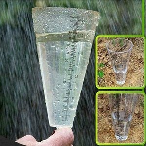 <span class=keywords><strong>Pluviomètre</strong></span> conique transparent en plastique pour jardin et extérieur, modèle météorologique HUAFU 005, tasse de mesure de pluie portable - Product Image 6