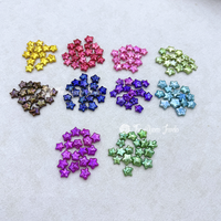 Perles de culture d'eau douce naturelles en forme d'étoile, de 4 à 6 mm, colorées, en vrac, de la marque Muses Jewels, avec une grande réduction.