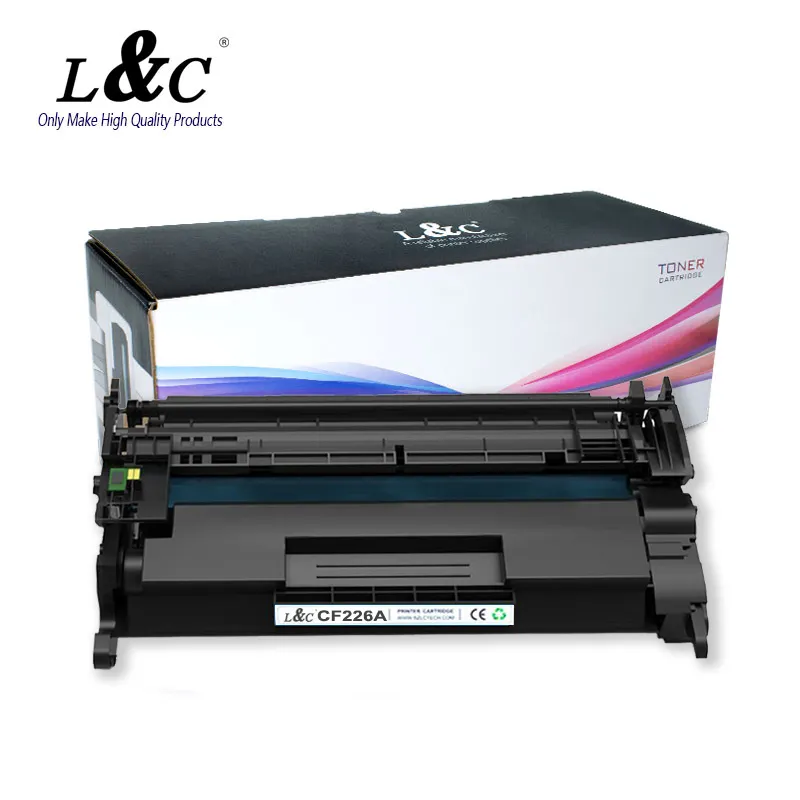 L&C 226A CF226A 26A CF226 Black Laser Compatible Toner Cartridge for HP Laser Pro MFP M402 M426dw Printer
