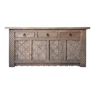 Antique Carved Cabinets Chinese Shabby Chic Carved Chest Classic Antique French Style Reclaimed Wood Storage Cabinet