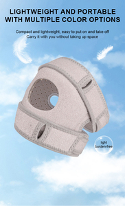 Supporto Ortopedico per Stabilizzazione della Rotula, Protezione per Ginocchio con Fascia Regolabile per Alleviare il Dolore da Artrite - Product Image 3