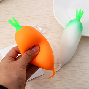 Carrot Pinch Le Net Carrot Squeezing Release Stress Relieving Artifact Mini <b>Tool</b> Stress Relieving <b>Toy</b> - Product Image 3
