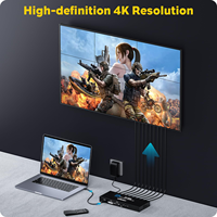 Processeur Vidéo SYONG 3x3 2x4 4x2 HDMI DVI VGA USB avec Contrôle RS232 pour Épissage de 9 Téléviseurs, Contrôleur de Mur Vidéo 9 Canaux