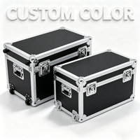 Valise de transport pour chariot de vol en aluminium dur à forte capacité de roulement OEM Valise de route pilote avec mousse à l'intérieur pour le transport d'équipement