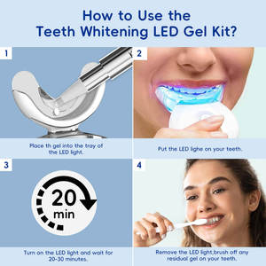 Sistema di <span class=keywords><strong>Sbiancamento</strong></span> <span class=keywords><strong>Dentale</strong></span> OEM Kiwibird per Uso Domestico, Dispositivo LED con Connessione USB-C, Kit per <span class=keywords><strong>Sbiancamento</strong></span> <span class=keywords><strong>Denti</strong></span> Potente, Modello per <span class=keywords><strong>Denti</strong></span> Sensibili - Product Image 2