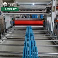 Machine d'emballage à colle chaude de profilé de stratification de bois de conception innovante machine de revêtement de tapis machine à plastifier à colle chaude pure
