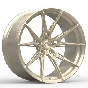 Rines Forjados Cóncavos Profundos de 18 19 20 21 22 24 26 Pulgadas T6061-T6 para Carreras, Acabado Cepillado, Compatibles con BMW, Audi, Mercedes, Ferrari, Lexus - Product Image 1