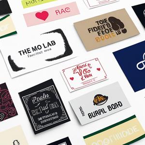 Tùy Chỉnh Cá Nhân Logo May Mặc Vải Nhãn 100% Cotton Hữu Cơ Mật Độ Cao Jacquard Quần Áo Satin Dệt Tag Quần Áo Dệt Nhãn - Product Image 6