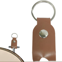 Étui de protection en cuir PU pour clé de batterie, étui portable pour mini clé métallique, accessoires pour instruments de musique
