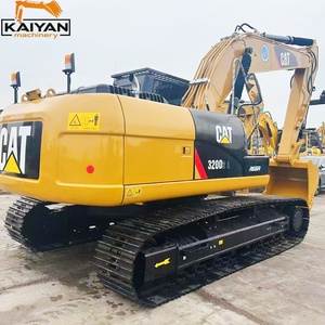 Excavadora de cadenas Caterpillar 320D2L usada, 20 toneladas, motor original japonés, cucharón de 0.93m, para construcción, minería e infraestructura. - Product Image 2