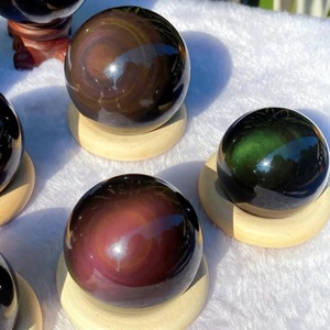 Wholesale Eco-Friendly Rainbow Obsidian Irregular Shape Natural Crystal Healing Stone for Home Decor by CrystalHola - Product Image 6