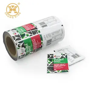 Custom Gedrukt Handdesinfecterend Alcohol Pad Hand Wassen Verpakking Gel Aluminiumfolie Plastic Verpakking Film Rolls Zakje