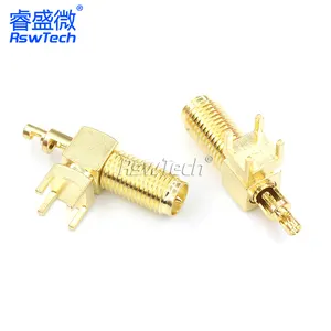 RPSMA-KWE-1.13 11MM Magnetic Pogo Pin 11MM board to board mezzanine 4 pin type c connectors device