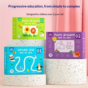 การฝึกการควบคุมปากกา สำหรับเด็กอนุบาล ปากกาเขียนลบได้ ฝึกสมาธิ ของเล่นเด็กเสริมพัฒนาการ ฝึกการคิดและการเรียนรู้ - Product Image 2