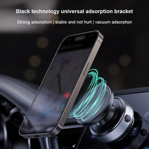 Boneruy X90 Flexível Dupla Sucção Automática Vacuum Phone Stand Simplesmente Lugar Carro Sucção Elétrica Mobile Phone Mount - Product Image 4