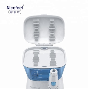 <span class=keywords><strong>Nicefeel</strong></span> Capacidad de 600ml con 8 puntas multifuncionales <span class=keywords><strong>Irrigador</strong></span> <span class=keywords><strong>bucal</strong></span> dental con hilo dental - Product Image 5